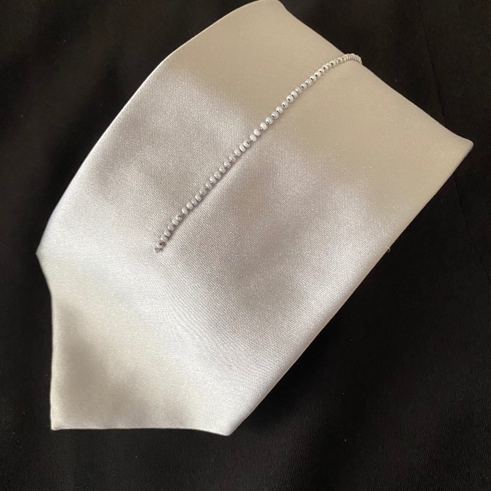 JON VALDI Couture Bergdorf Goodman Handmade Silk Vintage Tie